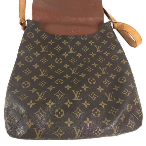 LOUIS VUITTON M51256 Monogram Musette Bag Crossbody Shoulder Bag Brown - Picture 14 of 16